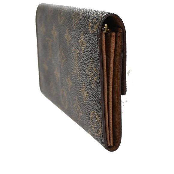 LOUIS VUITTON Porte Monnaie Credit Long Wallet Monogram Leather - Picture 4 of 14